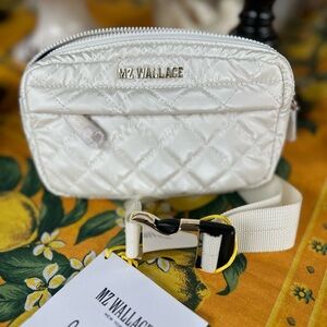 NWT LE MZ Wallace X Supergoop Belt Bag! Snowy Days Pristine Condition!